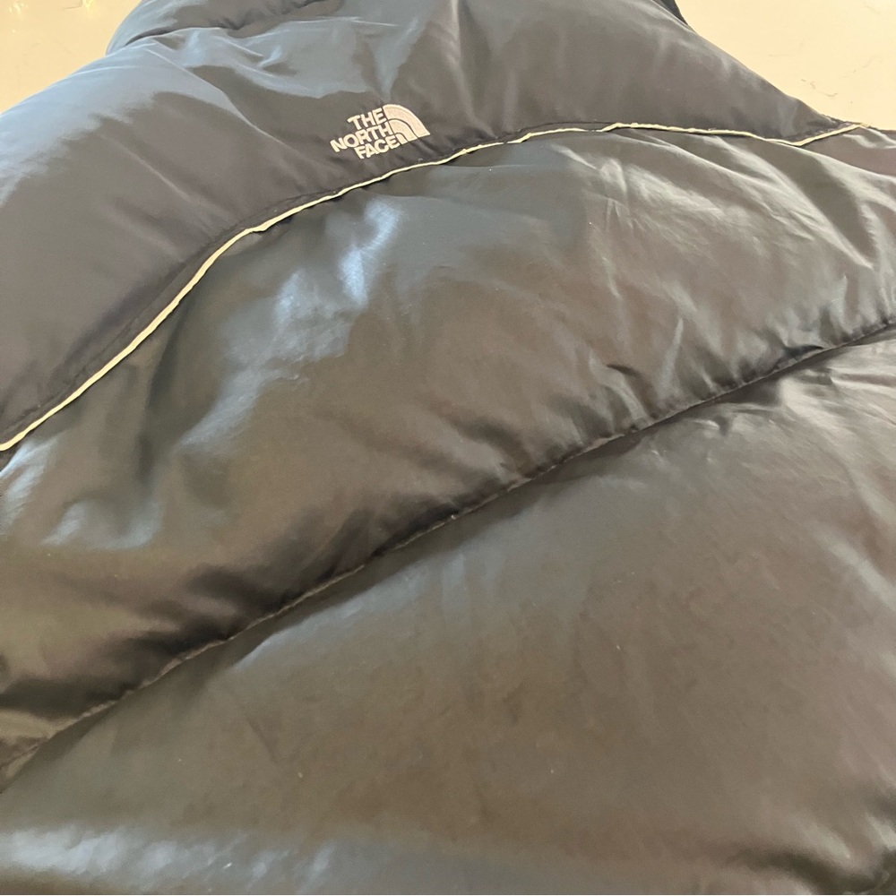 The North Face Vest Black 600 Goose Down Insulated Puffer Outdoors Boys XL - Picture 13 of 16